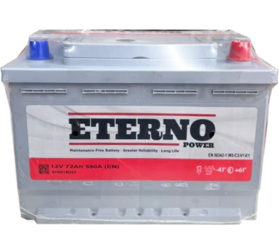 ETTERNO akkumulyator 12V 60AH R+ Asiya
