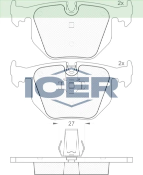 ICER əyləc bəndi 181552