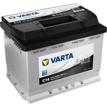 Varta akkumulyator 56AH C14 R+ Black Dynamic