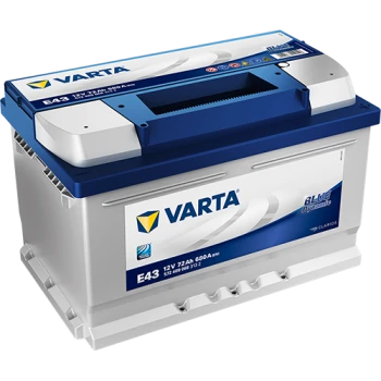 Varta akkumulyator 72AH E43 R+ Blue Dynamic