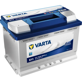 Varta akkumulyator 74AH E11 R+ Blue Dynamic
